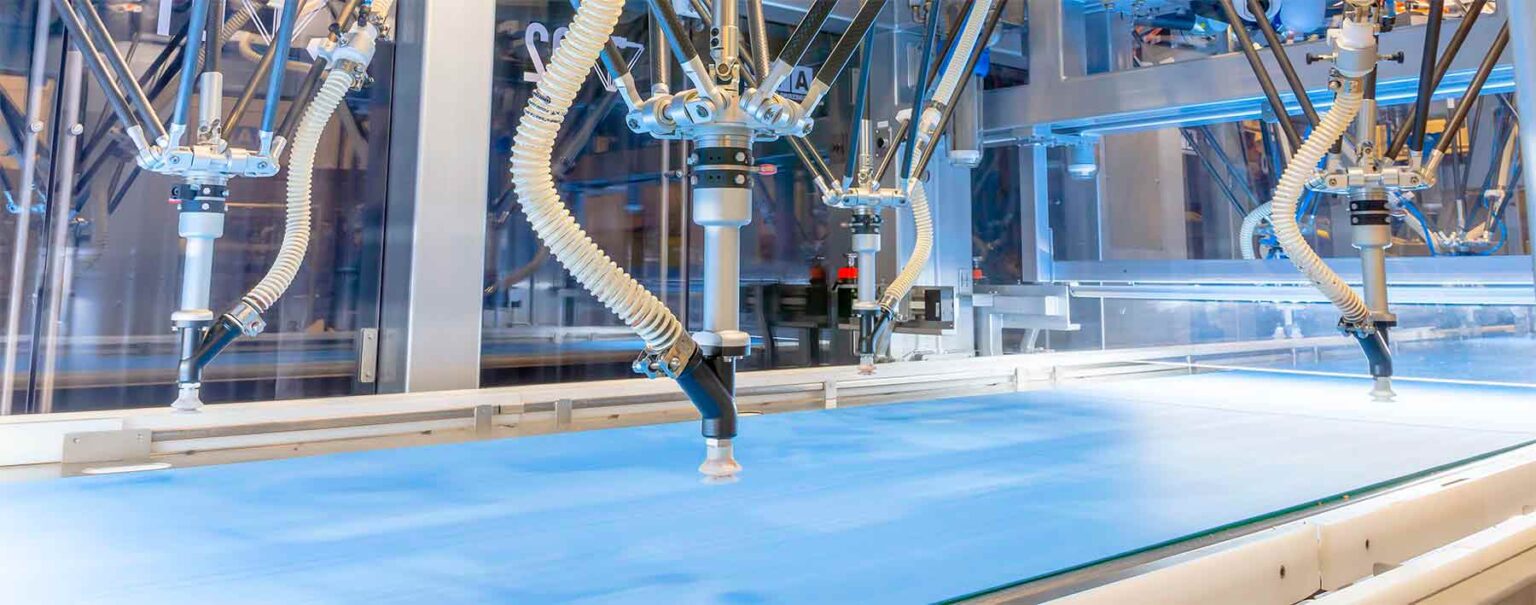 Ligne de production d'emballage moderne