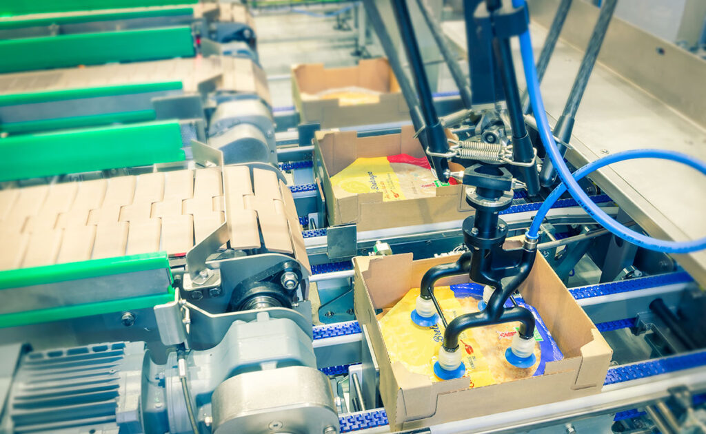 Complete automated packaging line for crepes - % ATP